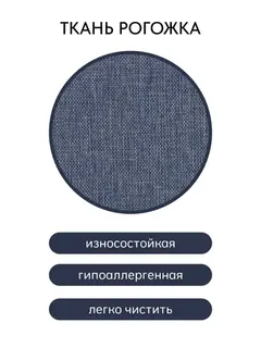 Диван Тео синий рогожка — фото 7