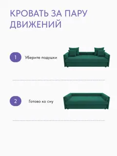 Тахта диван 195 см. Крета независимый пружинный блок, с ящиком для хранения — фото 5