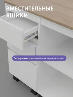 Кухонный гарнитур Монарх белый — фото 4