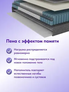 Матрас Про Гармония белый — фото 4