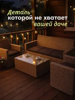 Набор садовой мебели Касабланка бежевый — фото 6