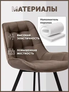 Комплект стульев трон люкс 4шт, 52×55×81 см — фото 4