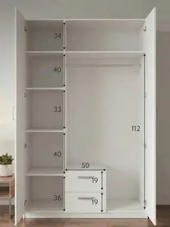 Шкаф Баум 5.14 белый