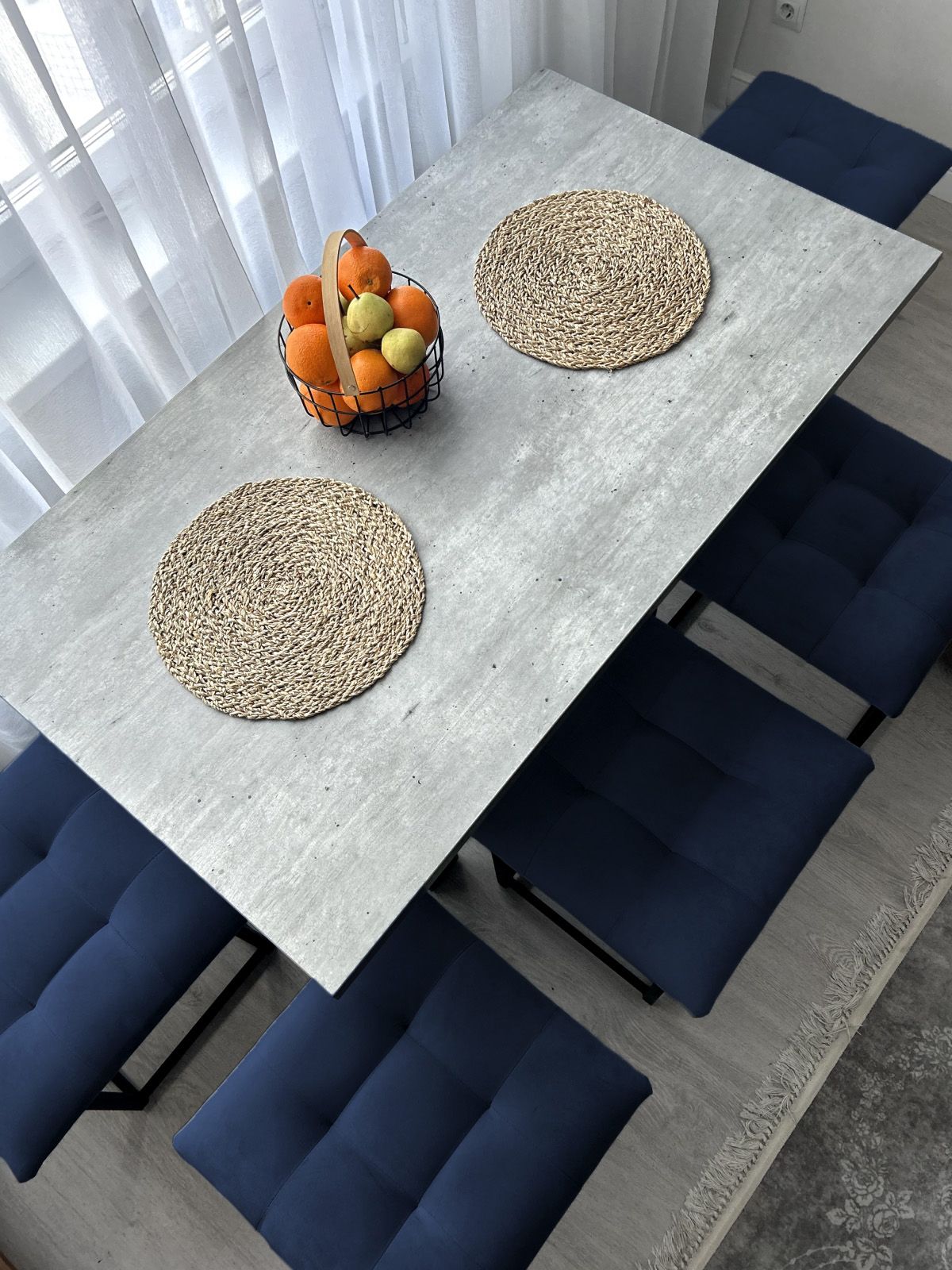 Пуф "Трансформер 5 в 1" 50х50х53 см, велюр синий, Divan24 в цвете Синий - вид 9 | Артикул: 63000186