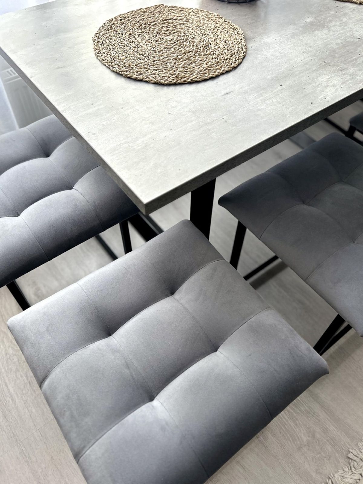 Пуф "Трансформер 5 в 1" 50х50х53 см, велюр серый, Divan24 в цвете Серый - вид 8 | Артикул: 63000187