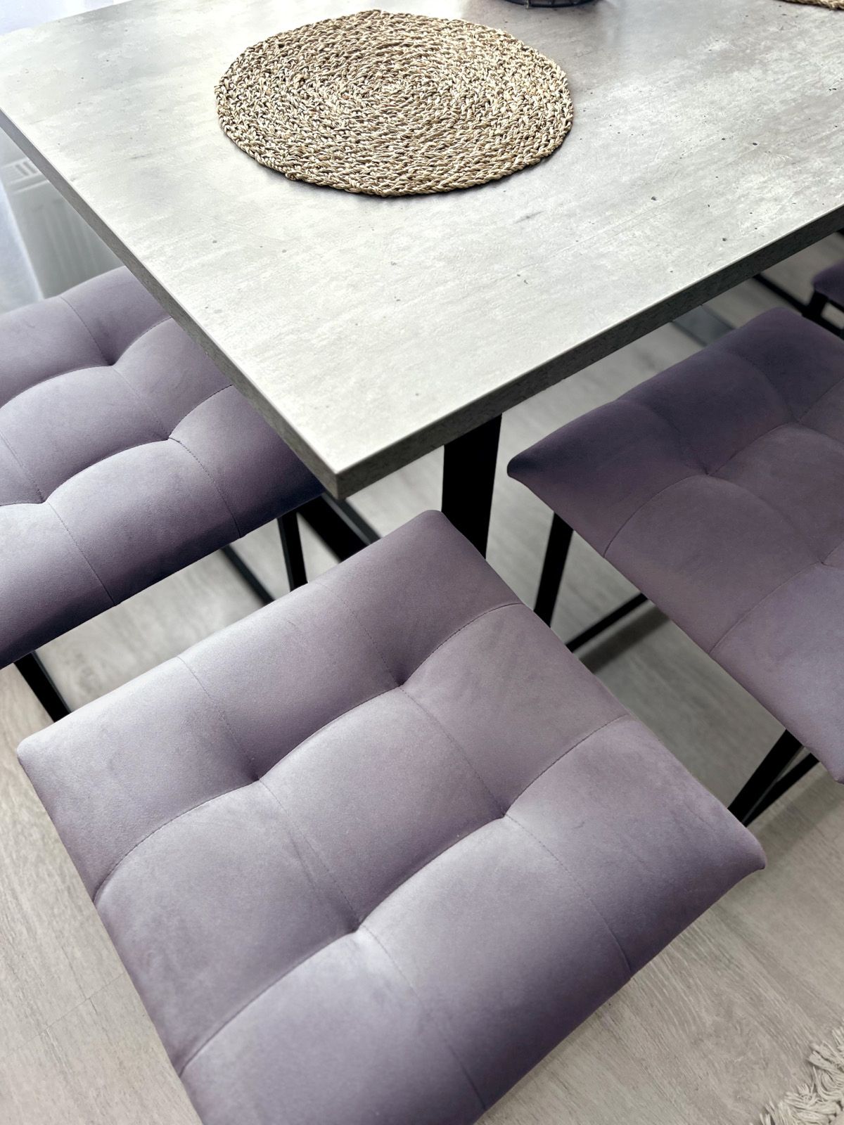 Пуф "Трансформер 5 в 1" 50х50х53 см, велюр серо-розовый, Divan24 в цвете Серо-розовый - вид 8 | Артикул: 63000303