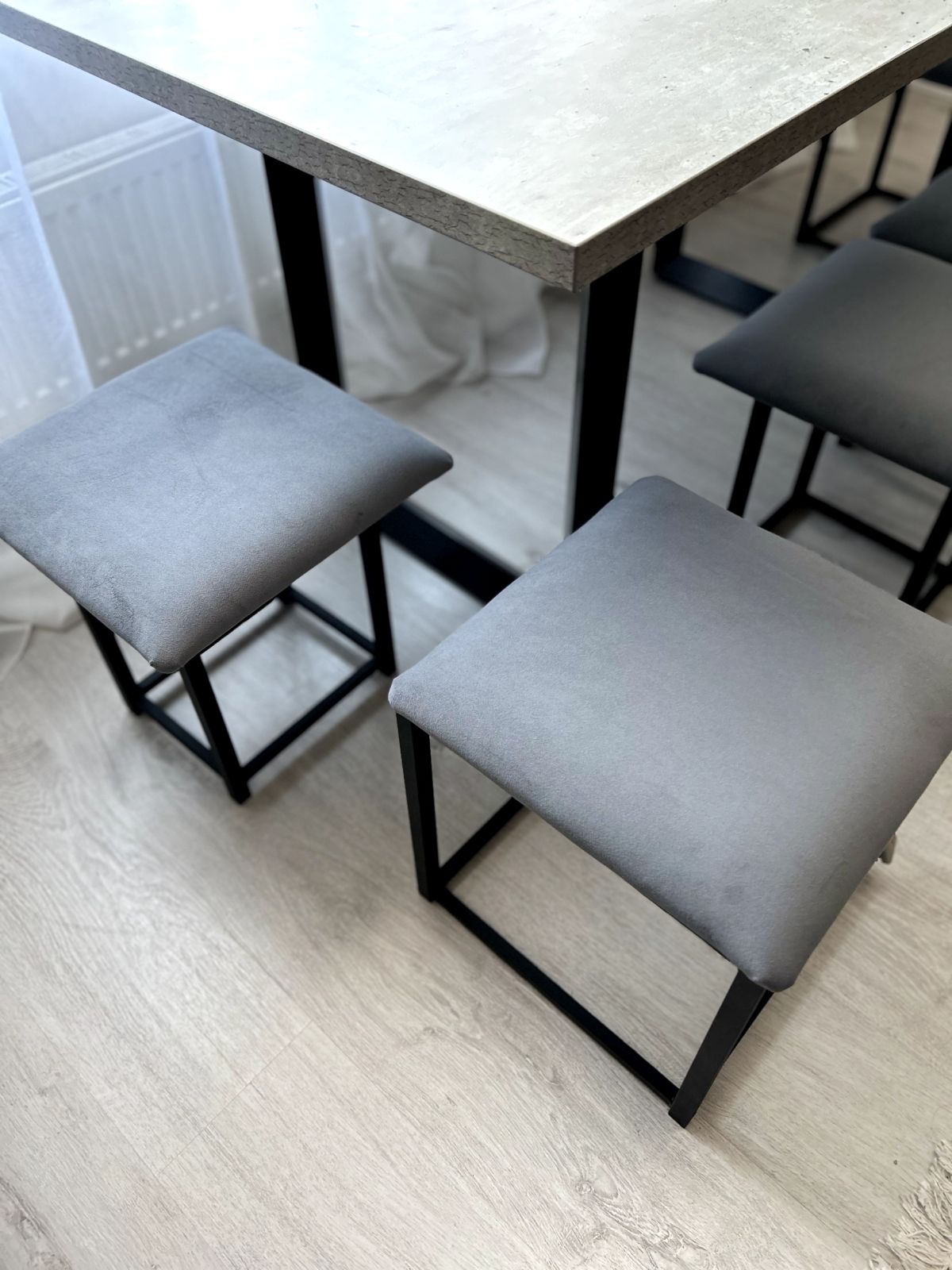 Пуф "Трансформер 5 в 1" 45x45x43 см, велюр серый, Divan24 в цвете Серый - вид 7 | Артикул: 63000440