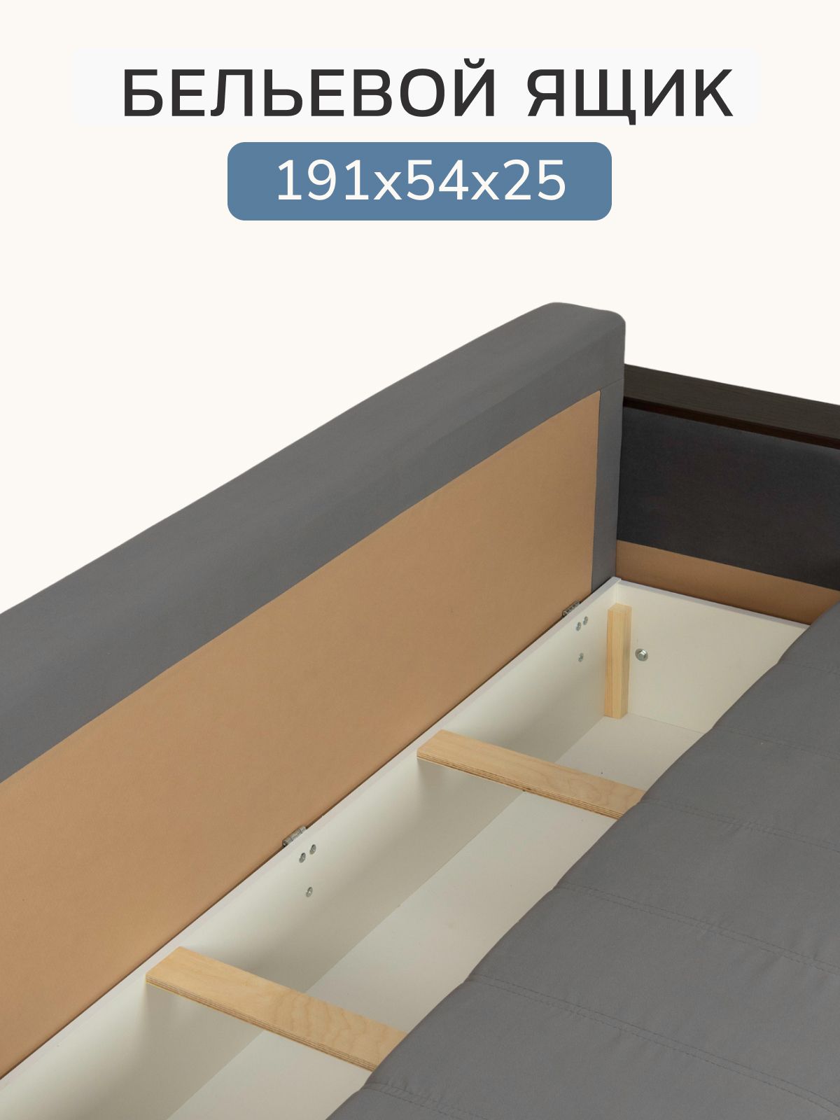 Диван-кровать "Мичиган" серый велюр с подлокотниками раскладной, еврокнижка, Divan24 в цвете Серый - вид 4 | Артикул: 70310352