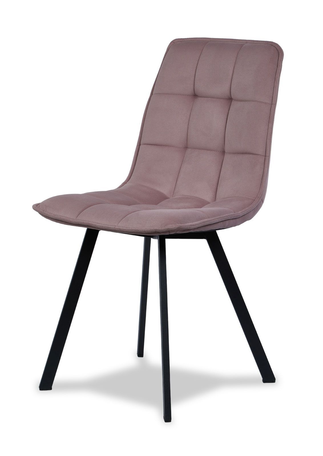 Комплект стульев "Роли", 2 шт, серо-розовый велюр, Divan24 в цвете Серо-розовый - вид 3 | Артикул: 77000297
