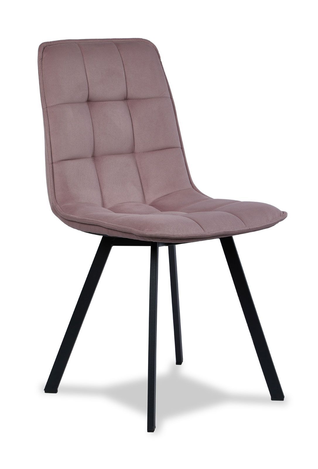 Комплект стульев "Роли", 2 шт, серо-розовый велюр, Divan24 в цвете Серо-розовый - вид 4 | Артикул: 77000297