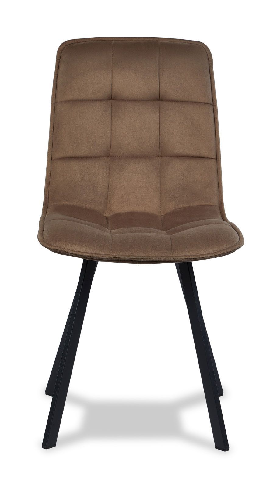 Комплект стульев "Роли", 4 шт, шоколадный велюр, Divan24 в цвете Шоколадный (коричневый) - вид 3 | Артикул: 77000401