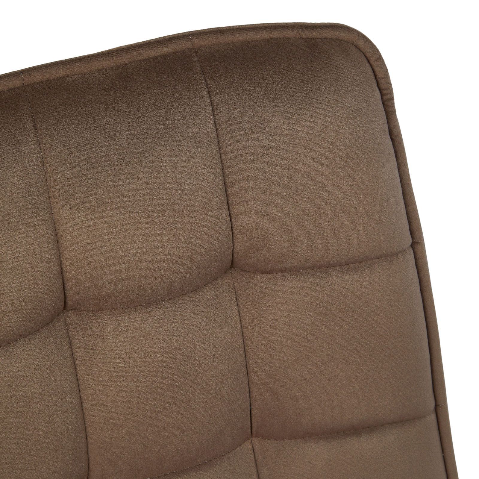 Комплект стульев "Роли", 2 шт, шоколадный велюр, Divan24 в цвете Шоколадный (коричневый) - вид 6 | Артикул: 7700201