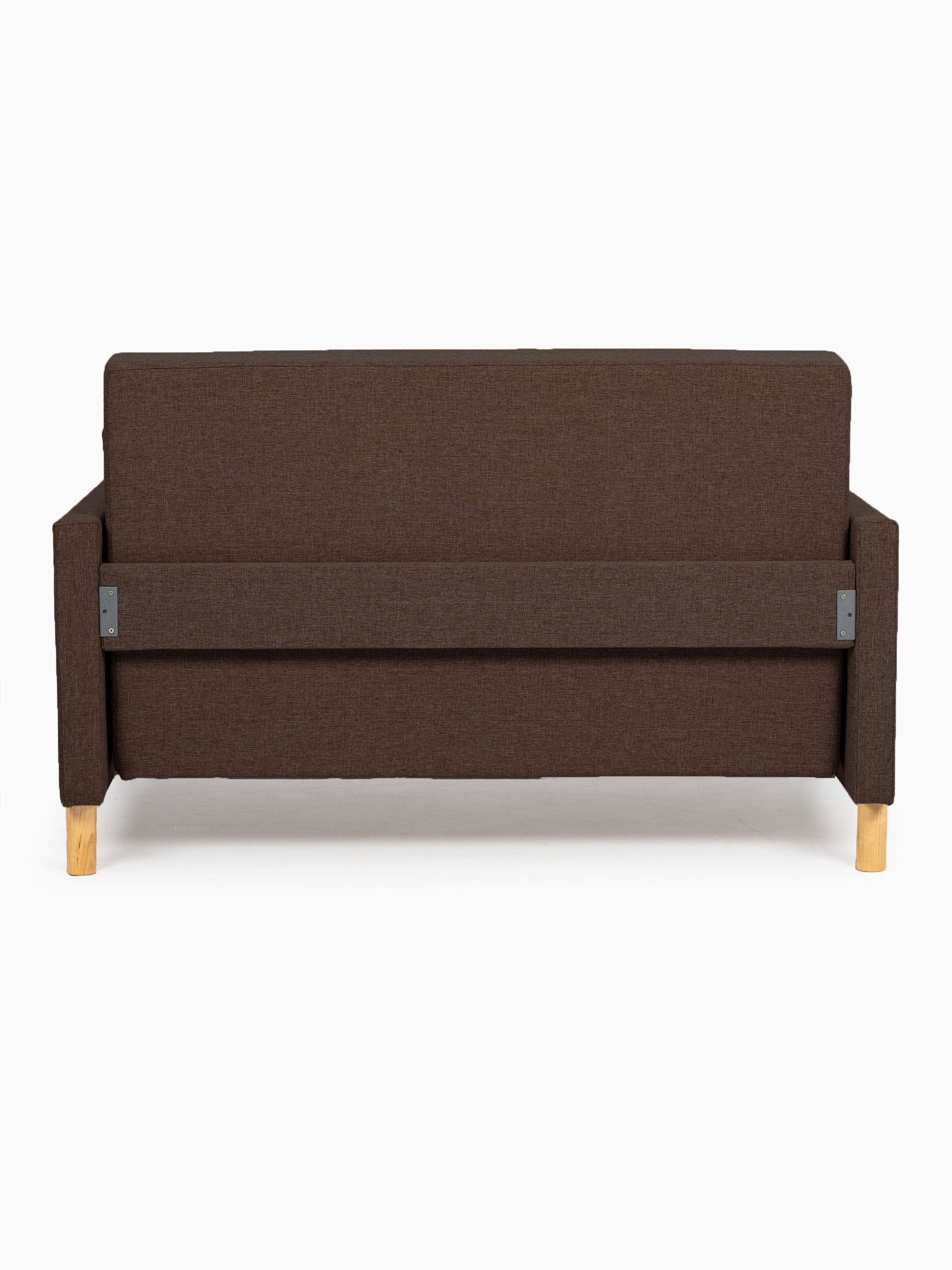 Диван-кровать "Этра" кофейный раскладной рогожка двуспальный Divan24 в цвете Кофейный (коричневый) - вид 4 | Артикул: 77400270