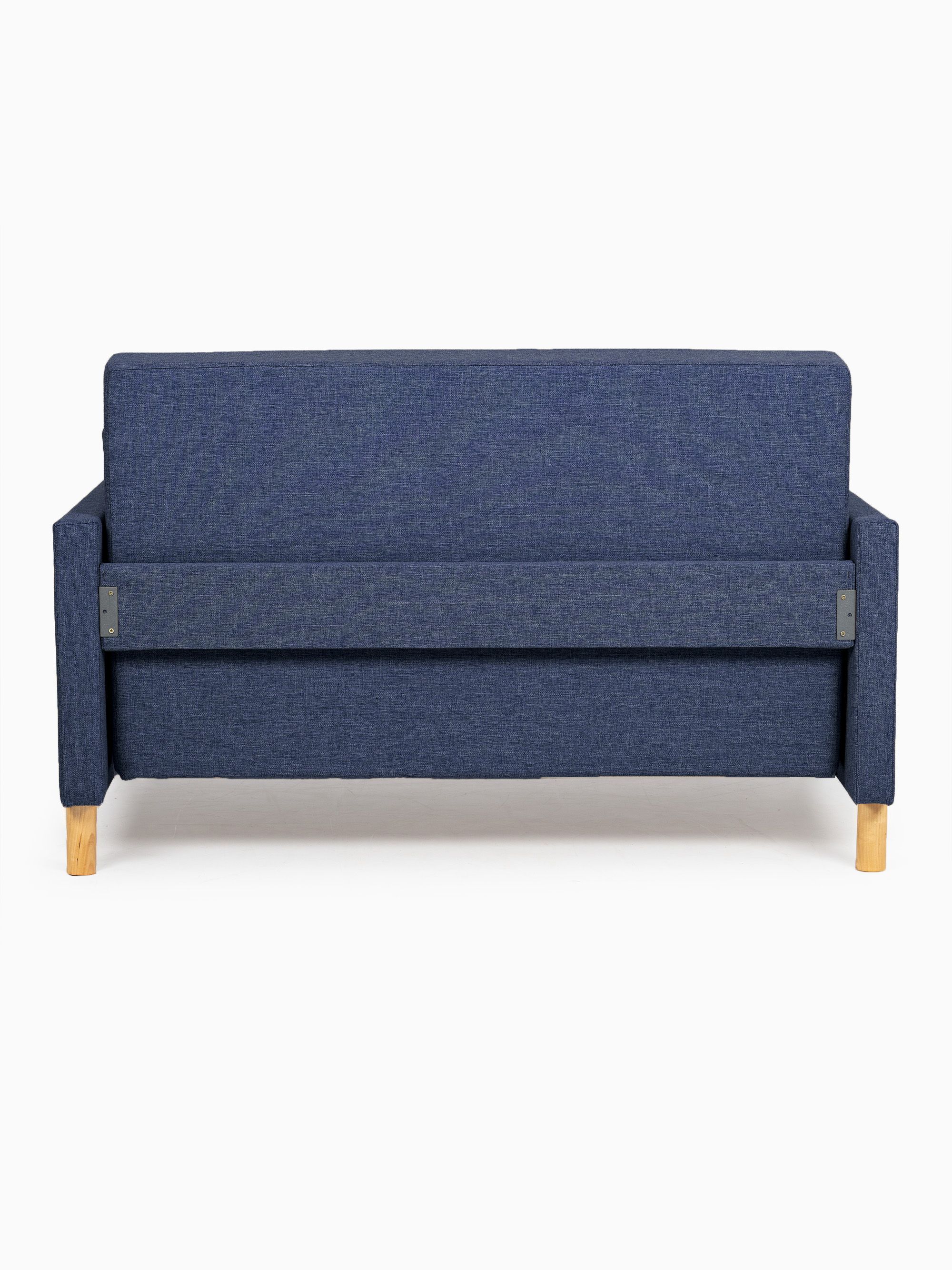 Диван-кровать "Этра" синий раскладной рогожка двуспальный Divan24 в цвете Синий - вид 4 | Артикул: 77400271