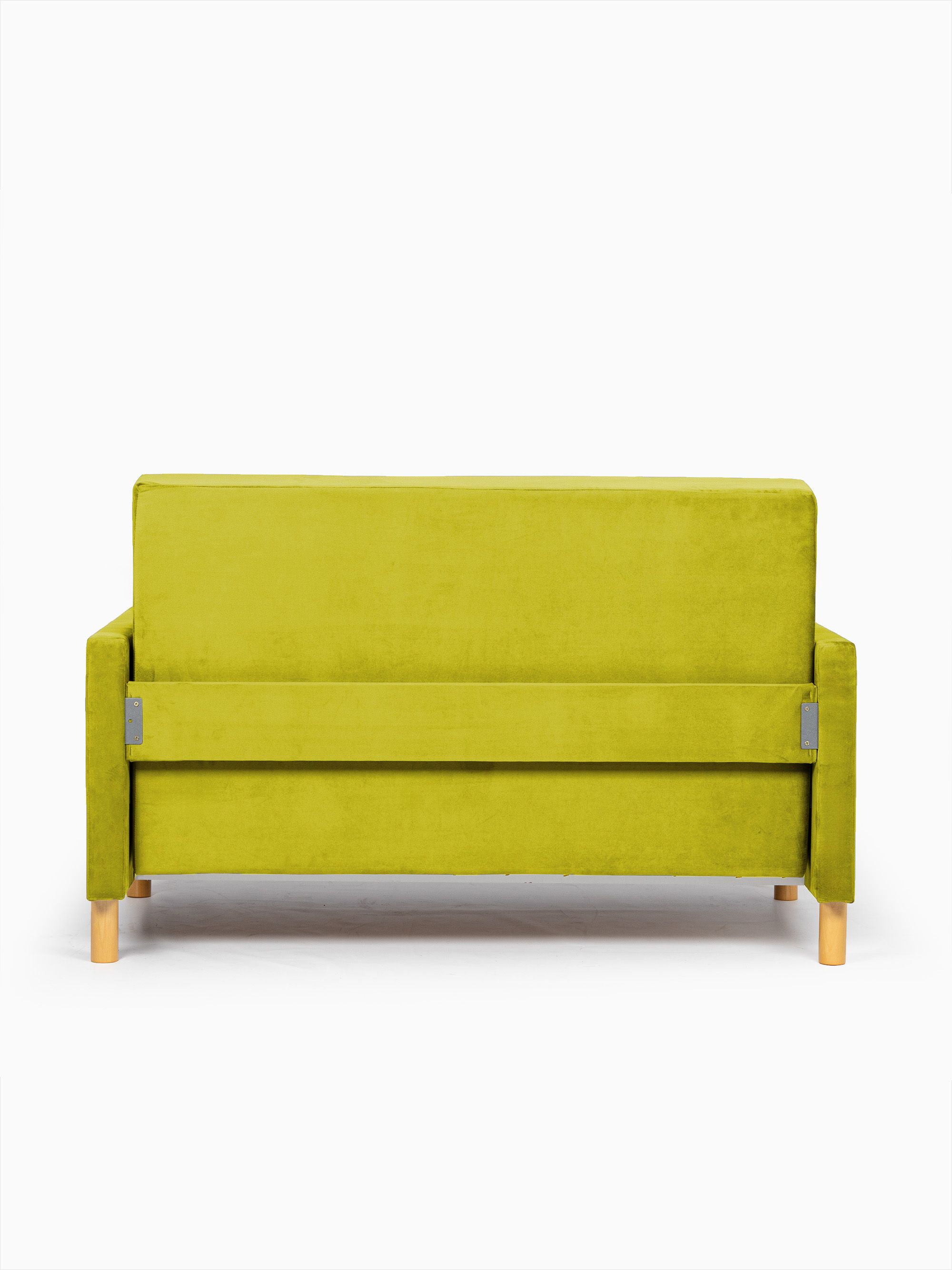 Диван-кровать "Этра" горчичный раскладной велюр двуспальный Divan24 в цвете Горчичный (желтый) - вид 4 | Артикул: 77400407