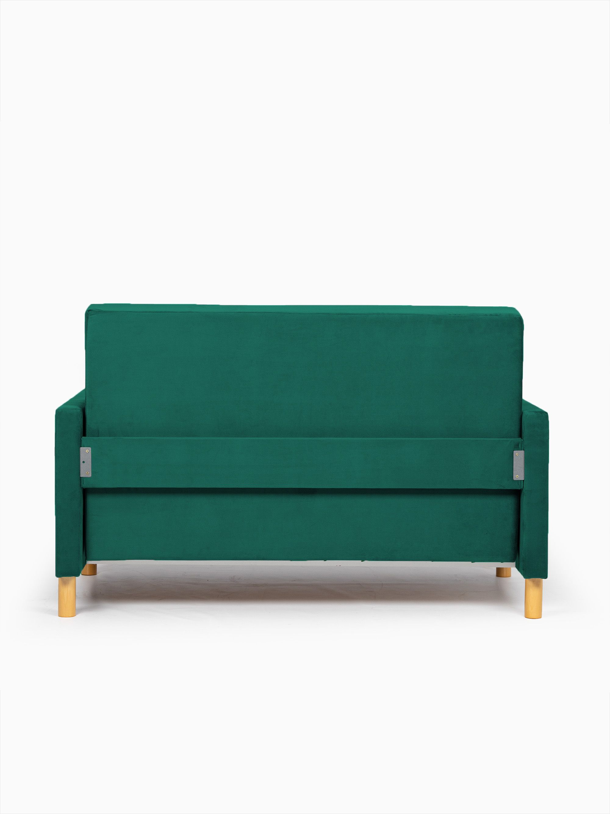 Диван-кровать "Этра" изумрудный раскладной велюр двуспальный, Divan24 в цвете Изумрудный (зеленый) - вид 4 | Артикул: 77400409