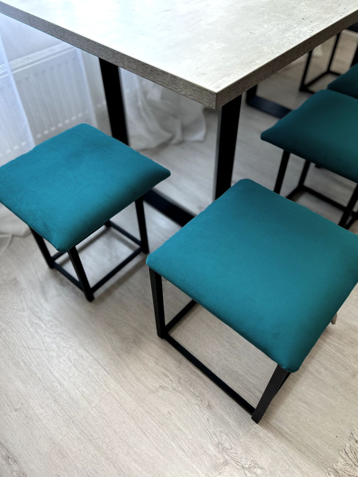 Пуф "Трансформер 5 в 1" 45x45x43 см, изумрудный велюр, Divan24 в цвете Изумрудный (зеленый) - вид 7 | Артикул: 77400542