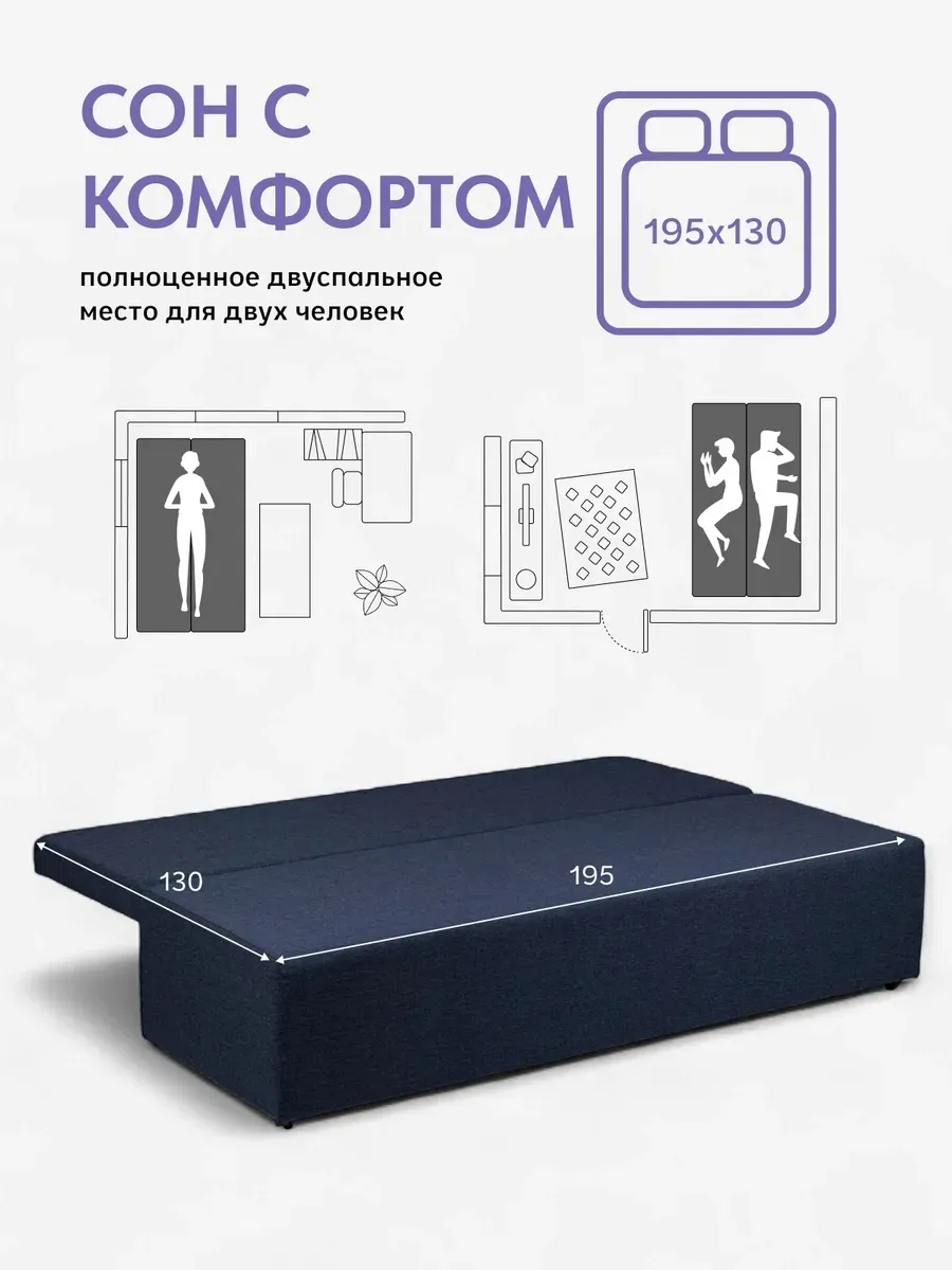 Крит прямой синий рогожка 70300373 - миниатюра 4