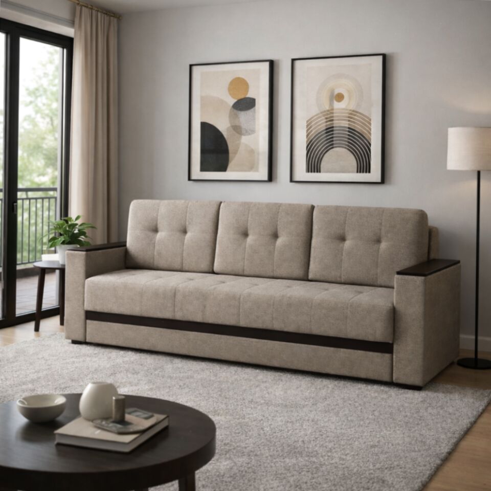 Мичиган бежевый рогожка 70310353