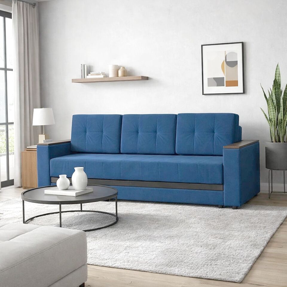 Мичиган синий велюр 70310394