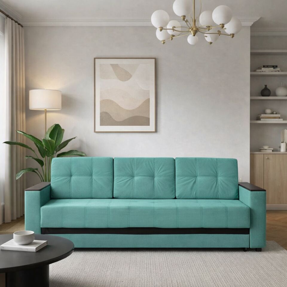 Мичиган мятный велюр 70310397