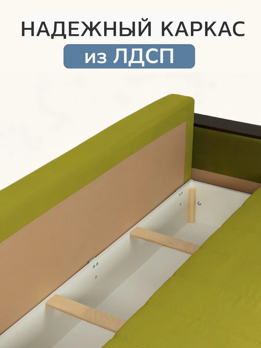 Мичиган желтый велюр 70310398 - миниатюра 8