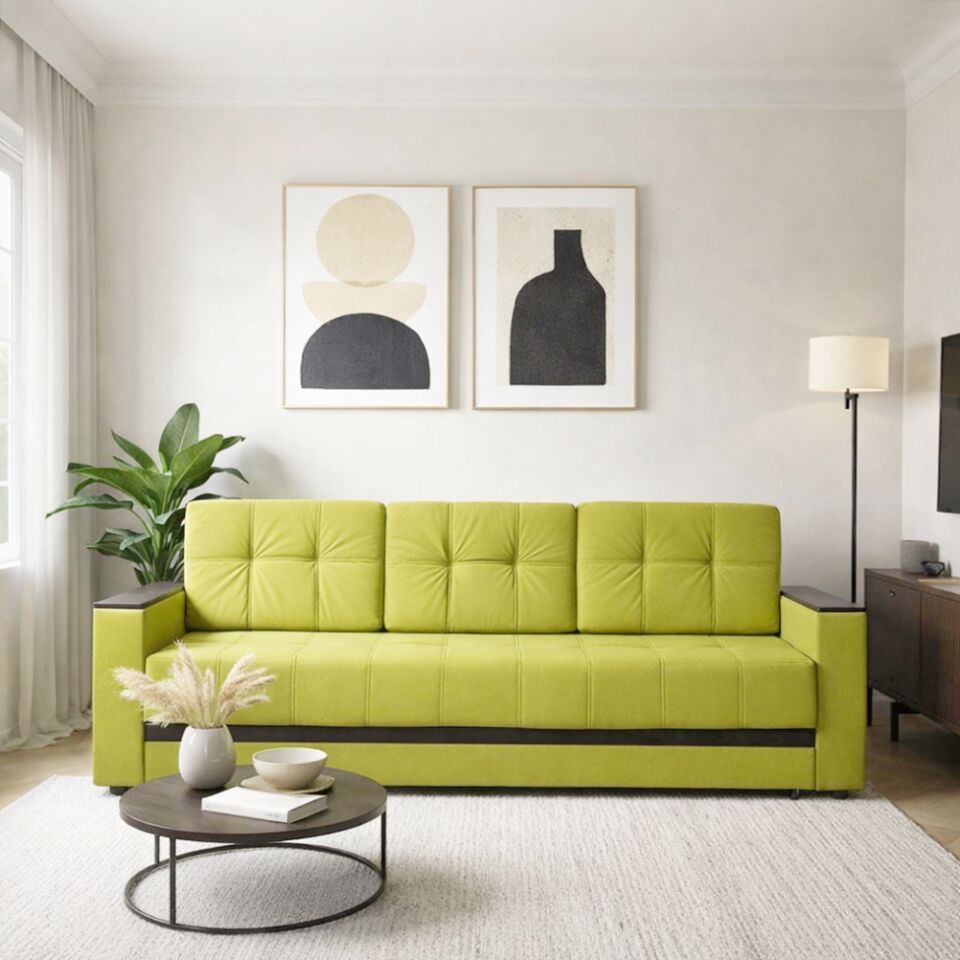 Мичиган желтый велюр 70310398