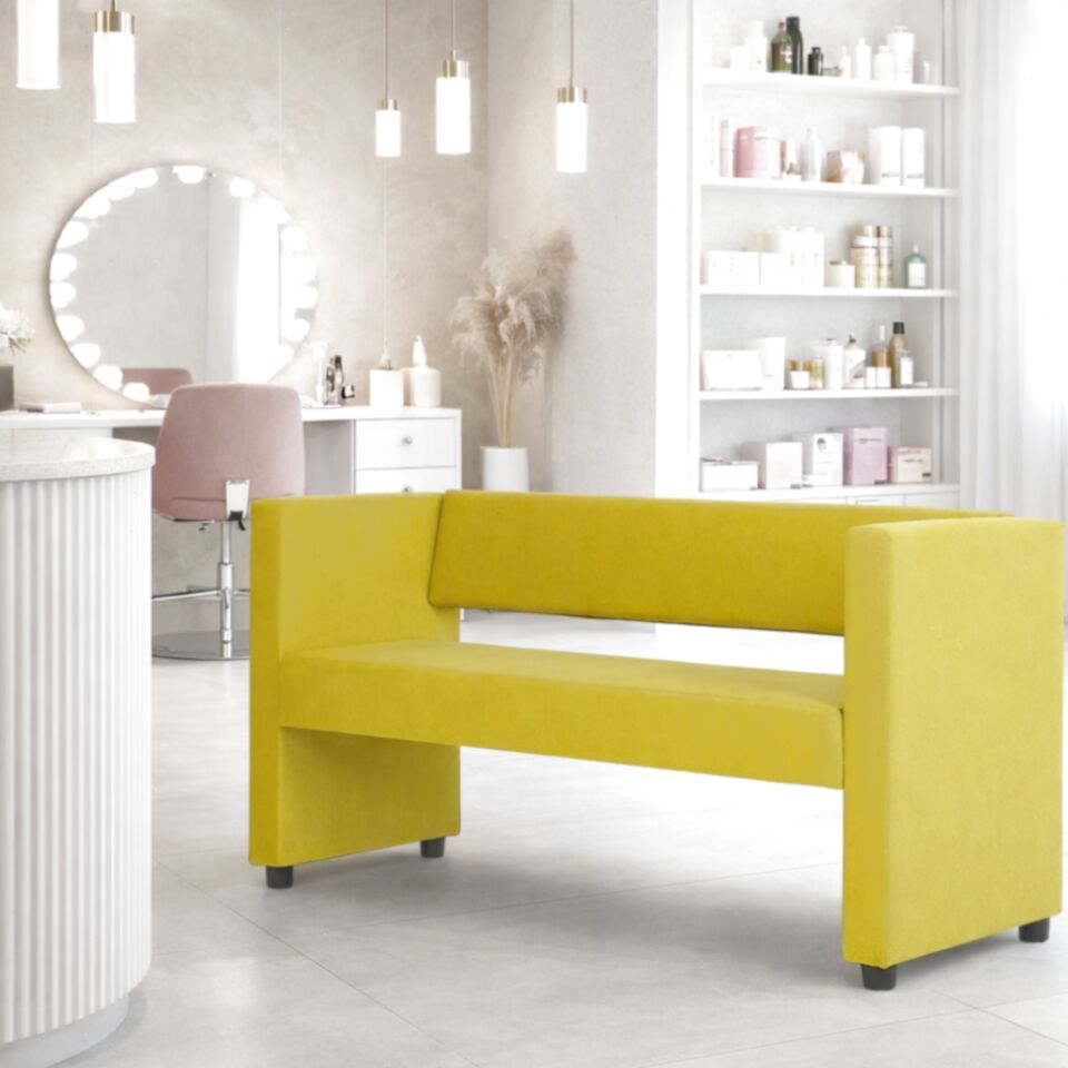 Берри желтый велюр 77000291