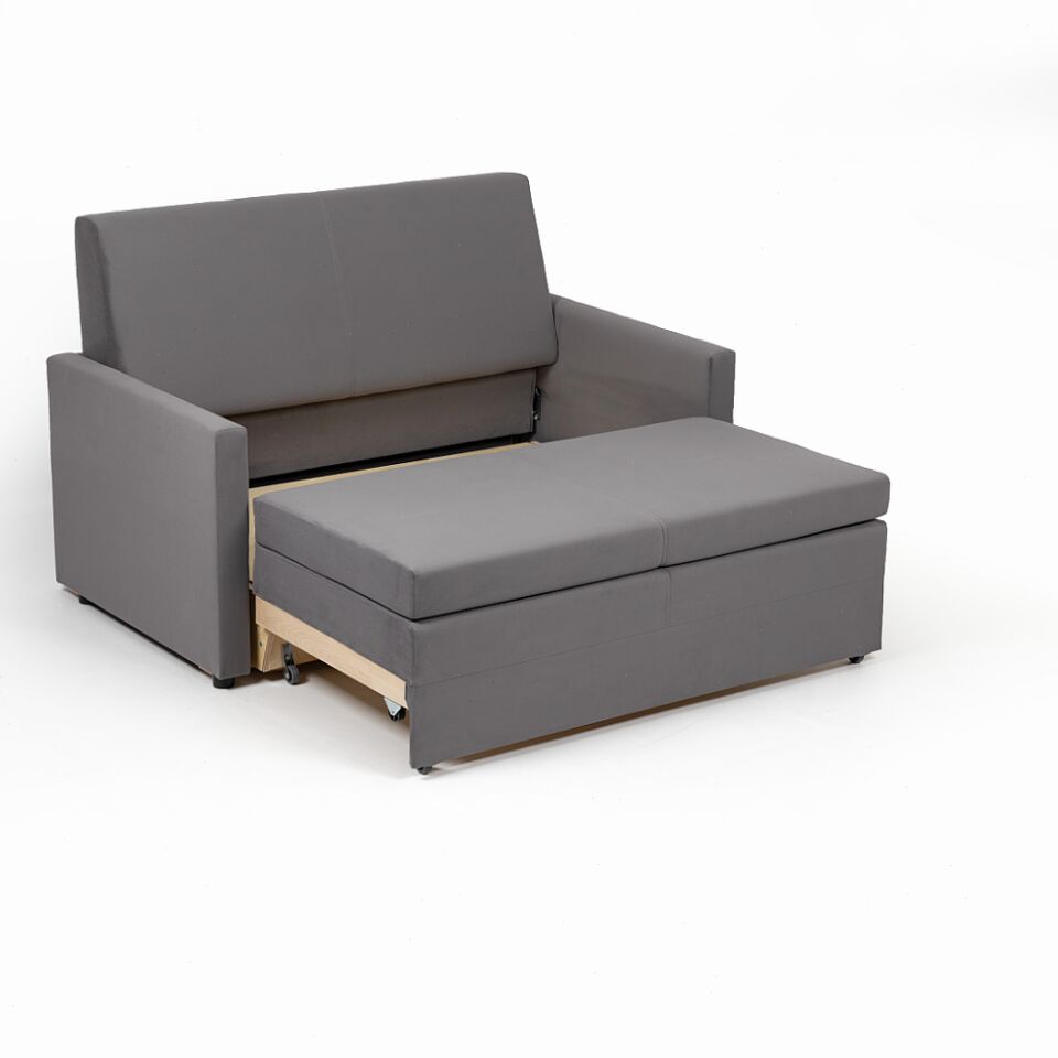 Виктория 120 Серый велюр 77400163 - миниатюра 2