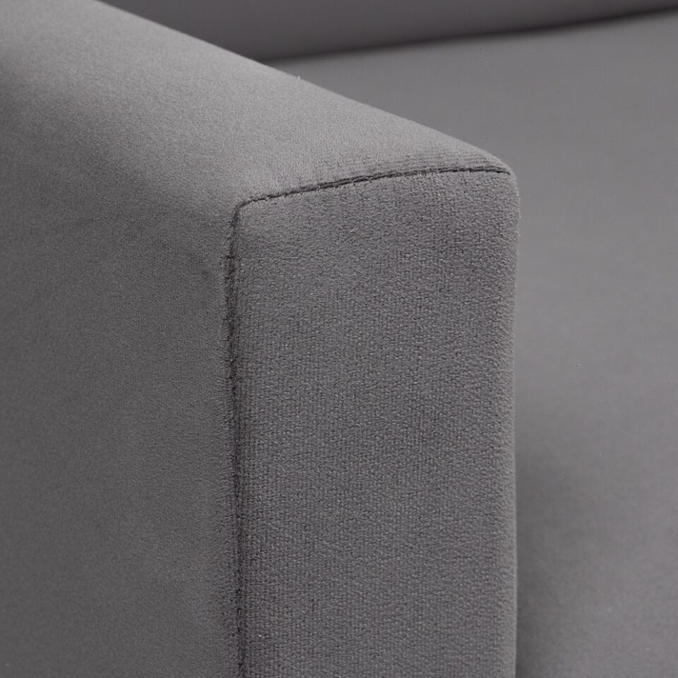 Виктория 120 Серый велюр 77400163 - миниатюра 9