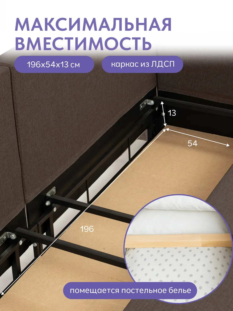 Сарагоса кофейный рогожка 77400186 - миниатюра 6