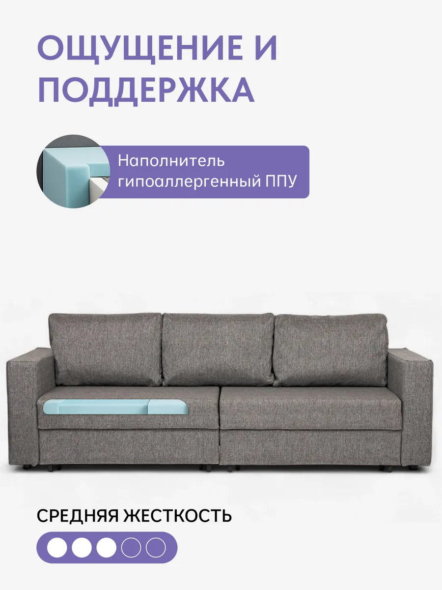 Аликанте серая рогожка 77400192 - миниатюра 5