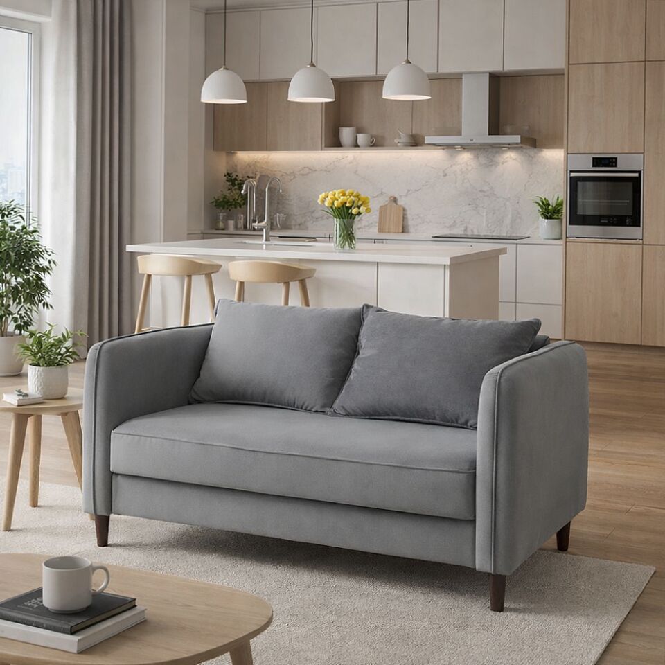 Фьорд серый велюр 77400372