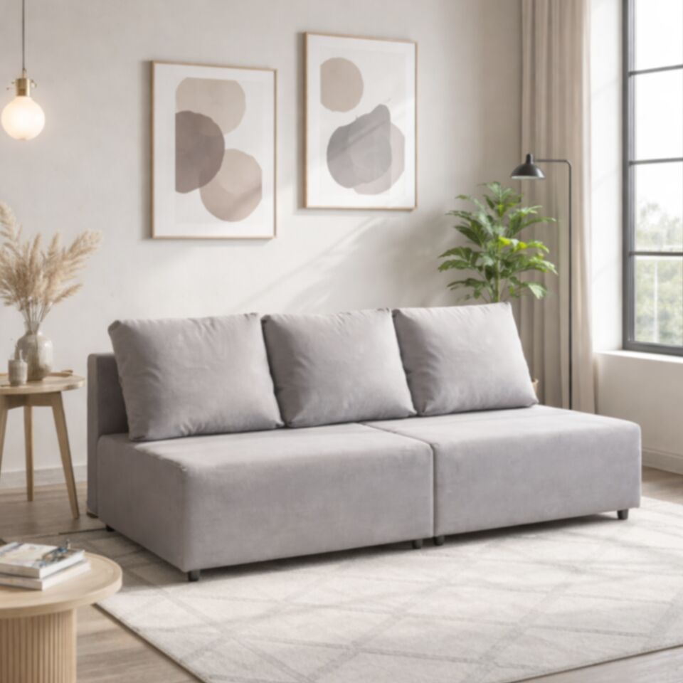 Бойсе серый велюр 77400437