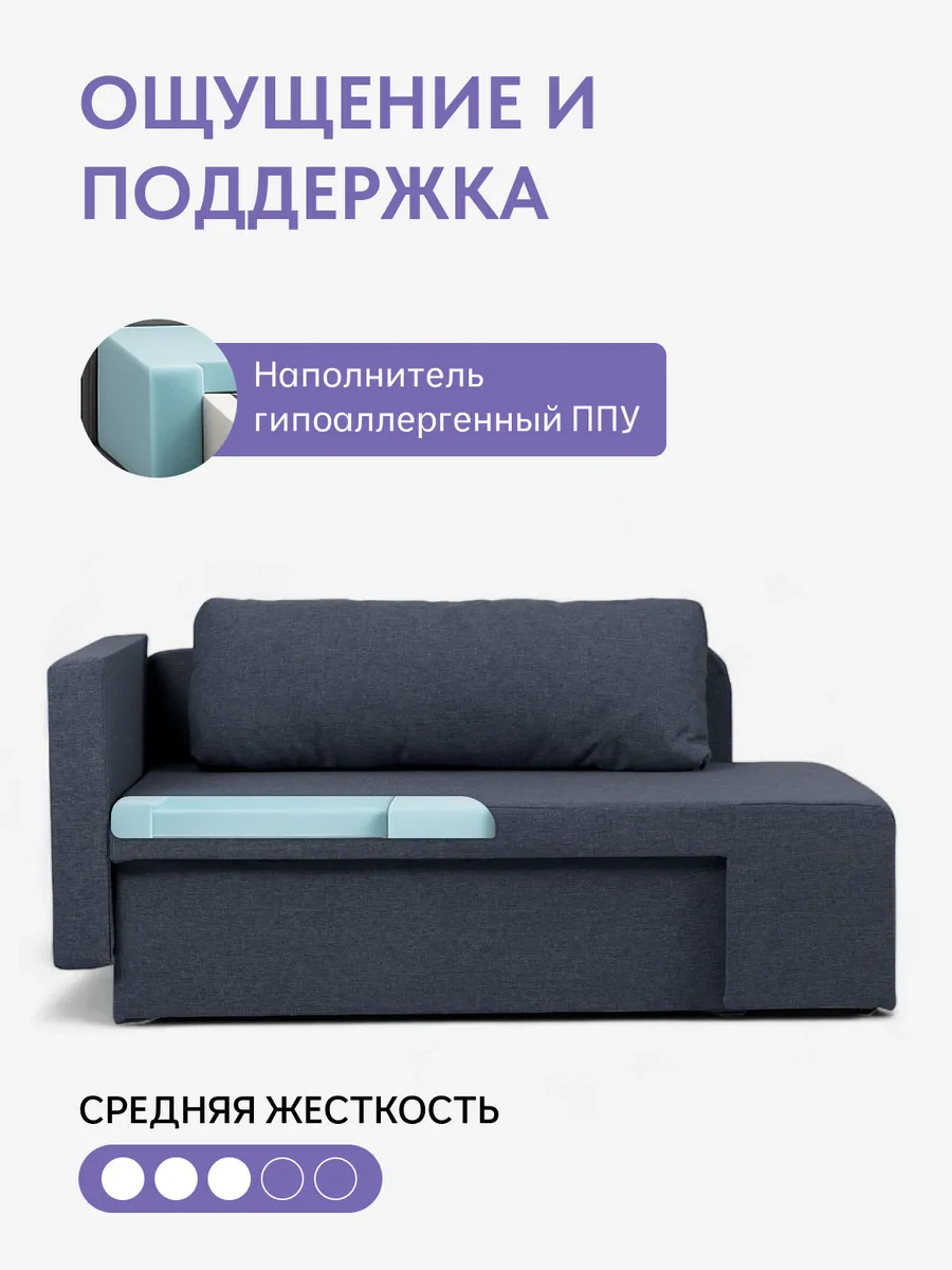 Дуэ синий рогожка 77400440 - миниатюра 5