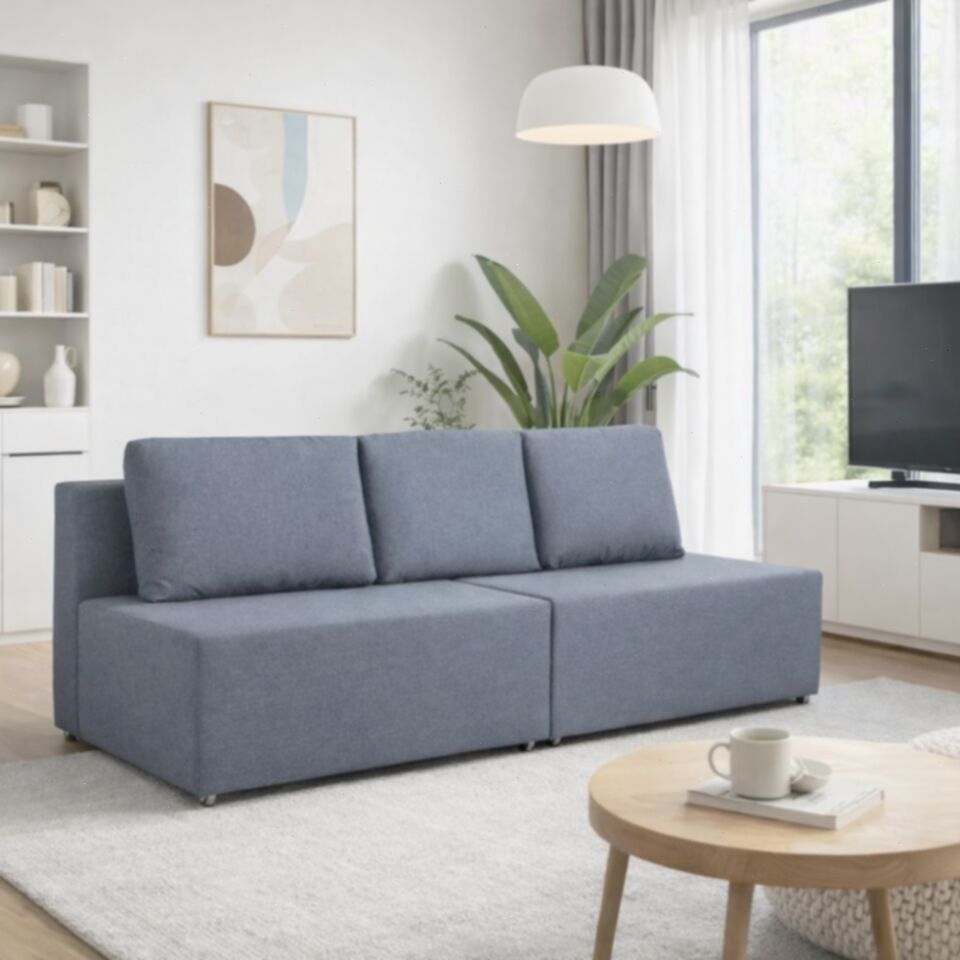 Бойсе синий рогожка 77400590