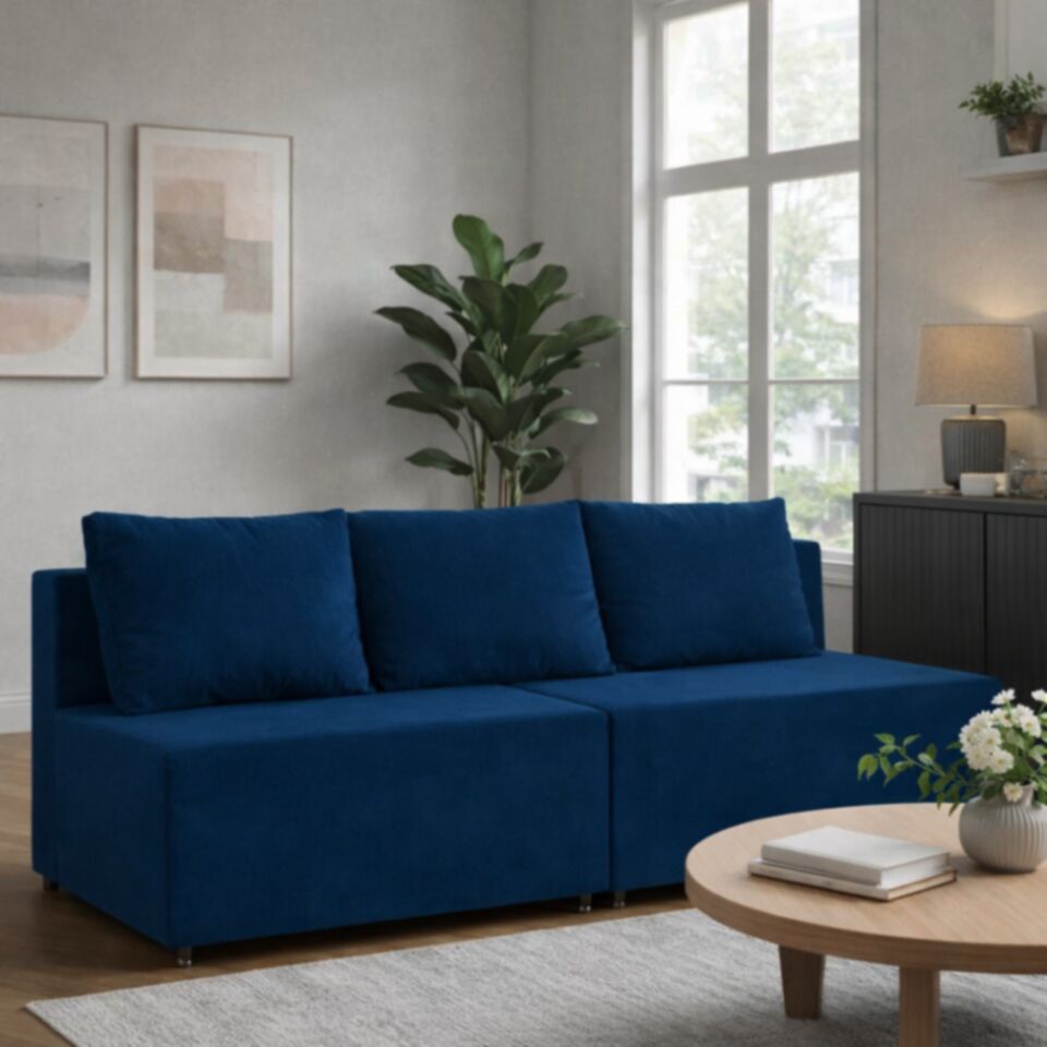 Бойсе синий велюр 77400591