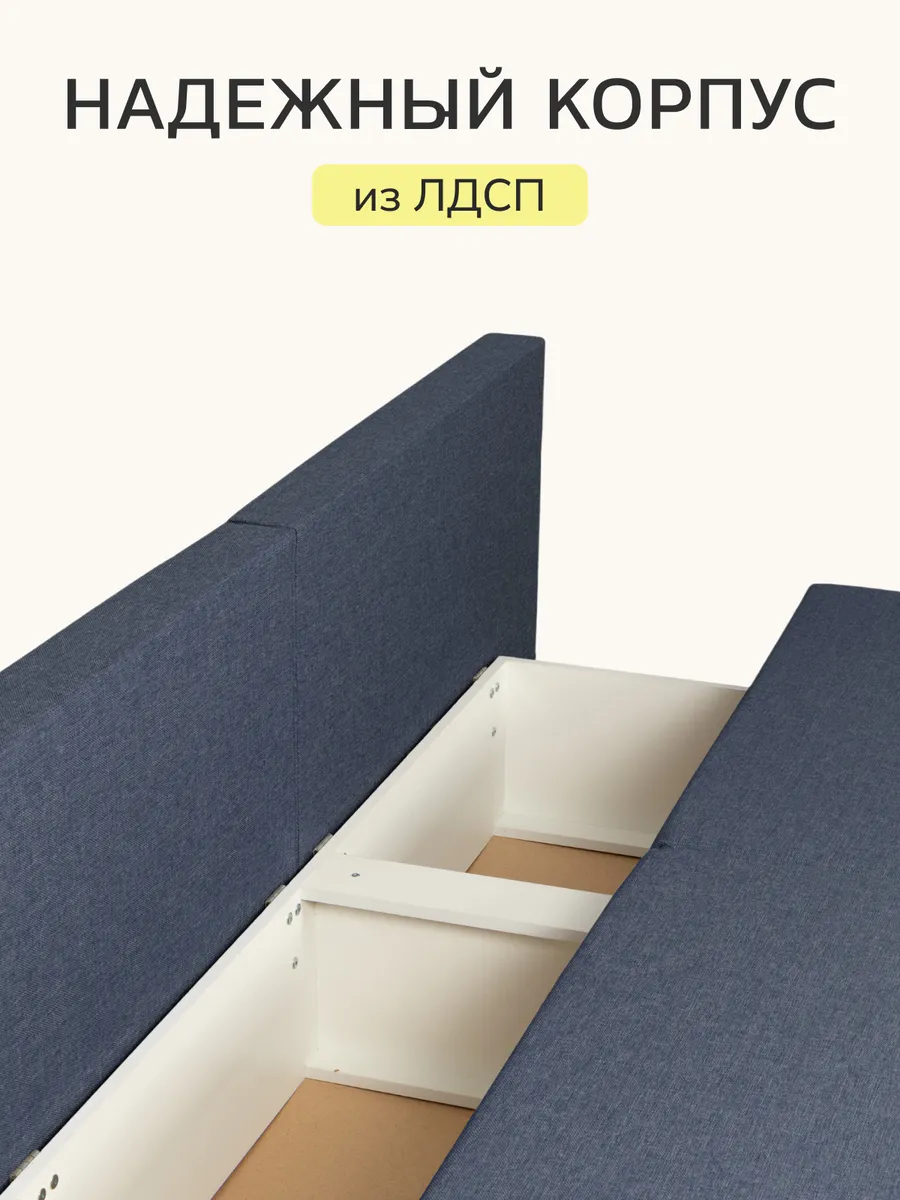 Санти синий рогожка 77400597 - миниатюра 6