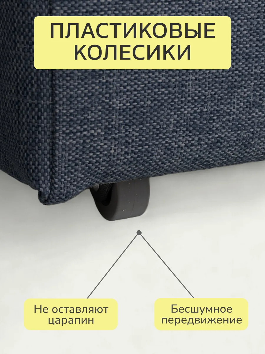 Санти синий рогожка 77400597 - миниатюра 8