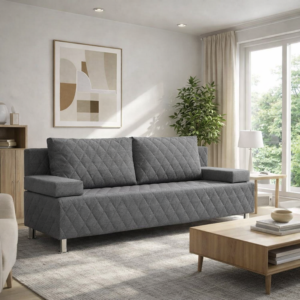 Марбелья Лайт т-серый рогожка 77400660 - фото 1