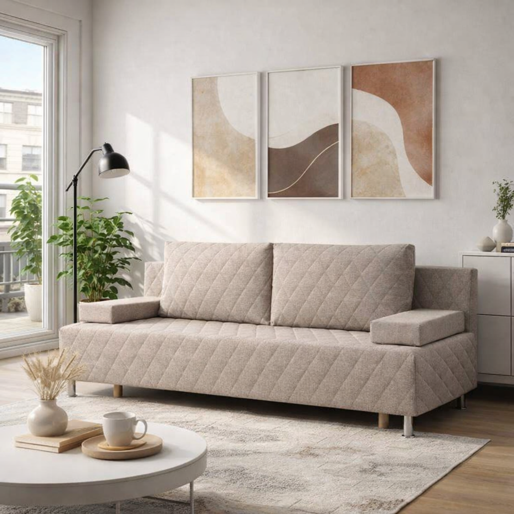 Марбелья Лайт мокко рогожка 77400661 - фото 1