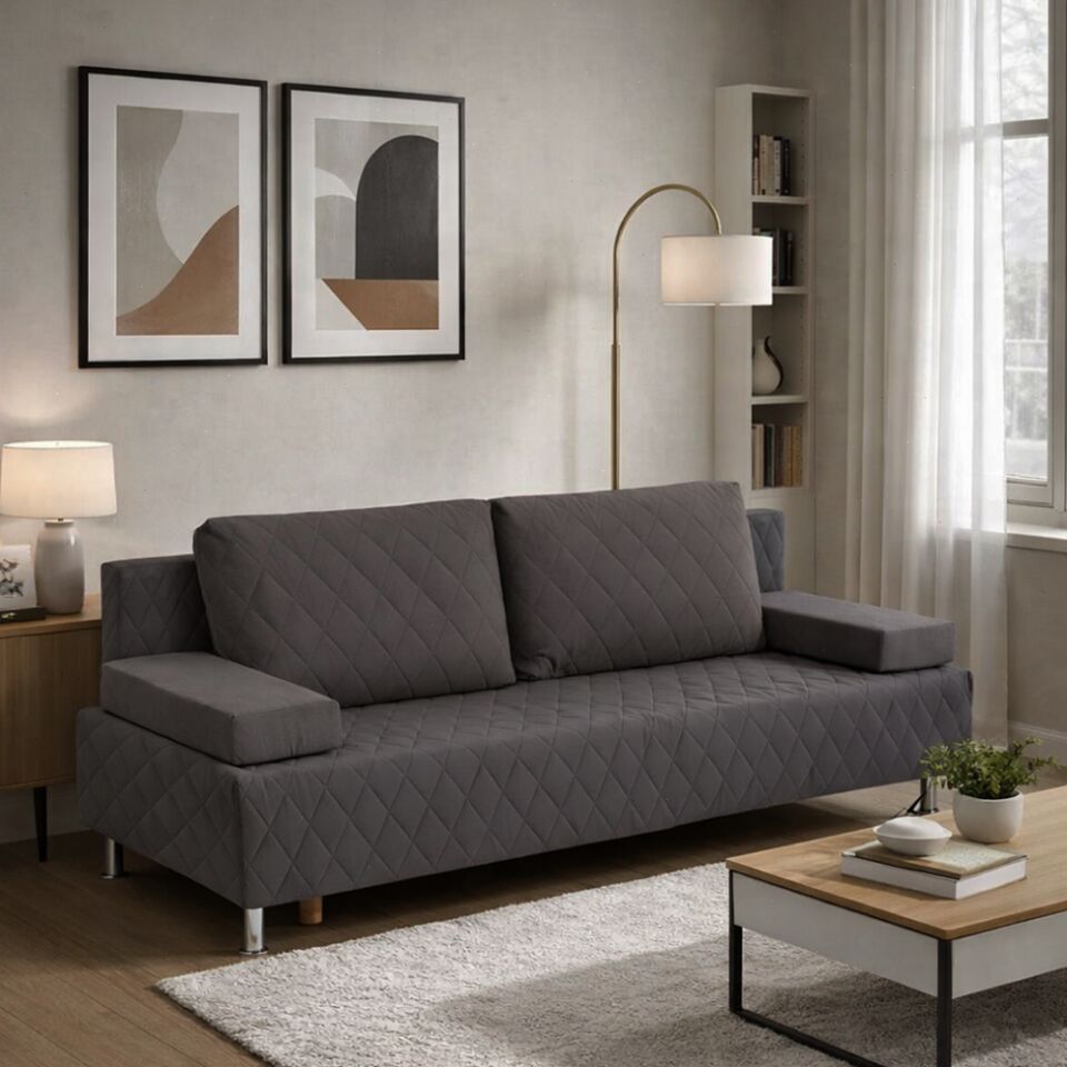 Марбелья Лайт серый велюр 77400680