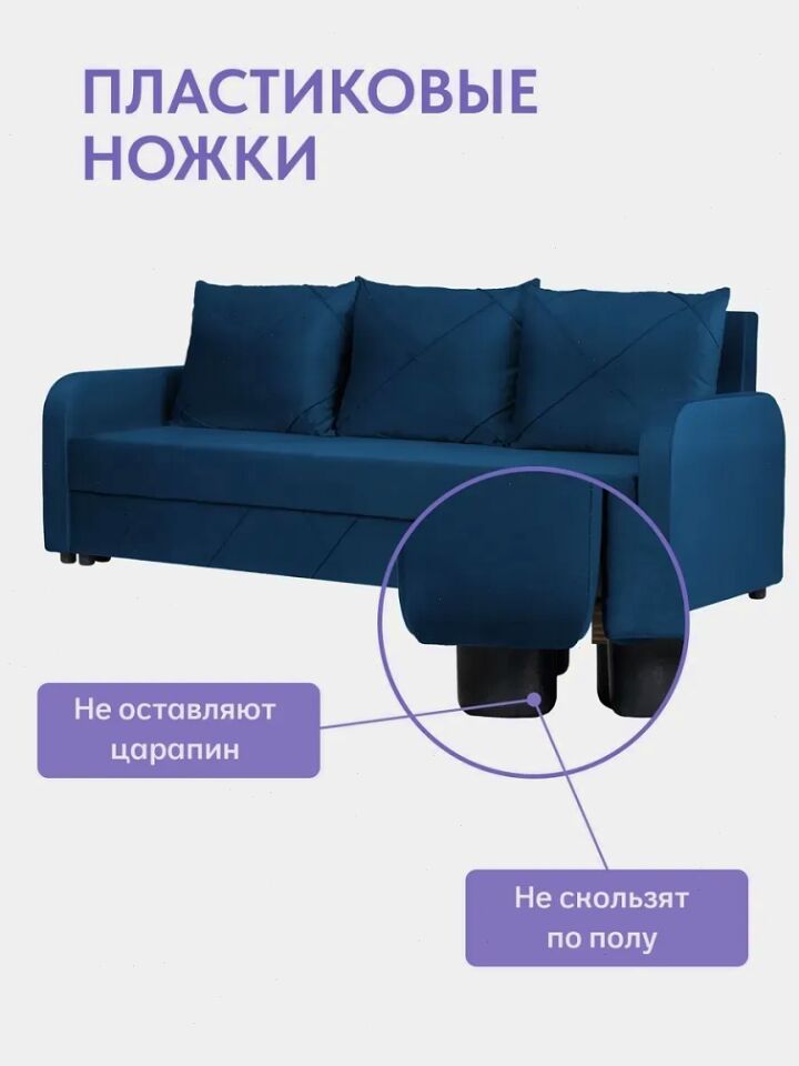 Честер синий велюр 77400980 - миниатюра 9