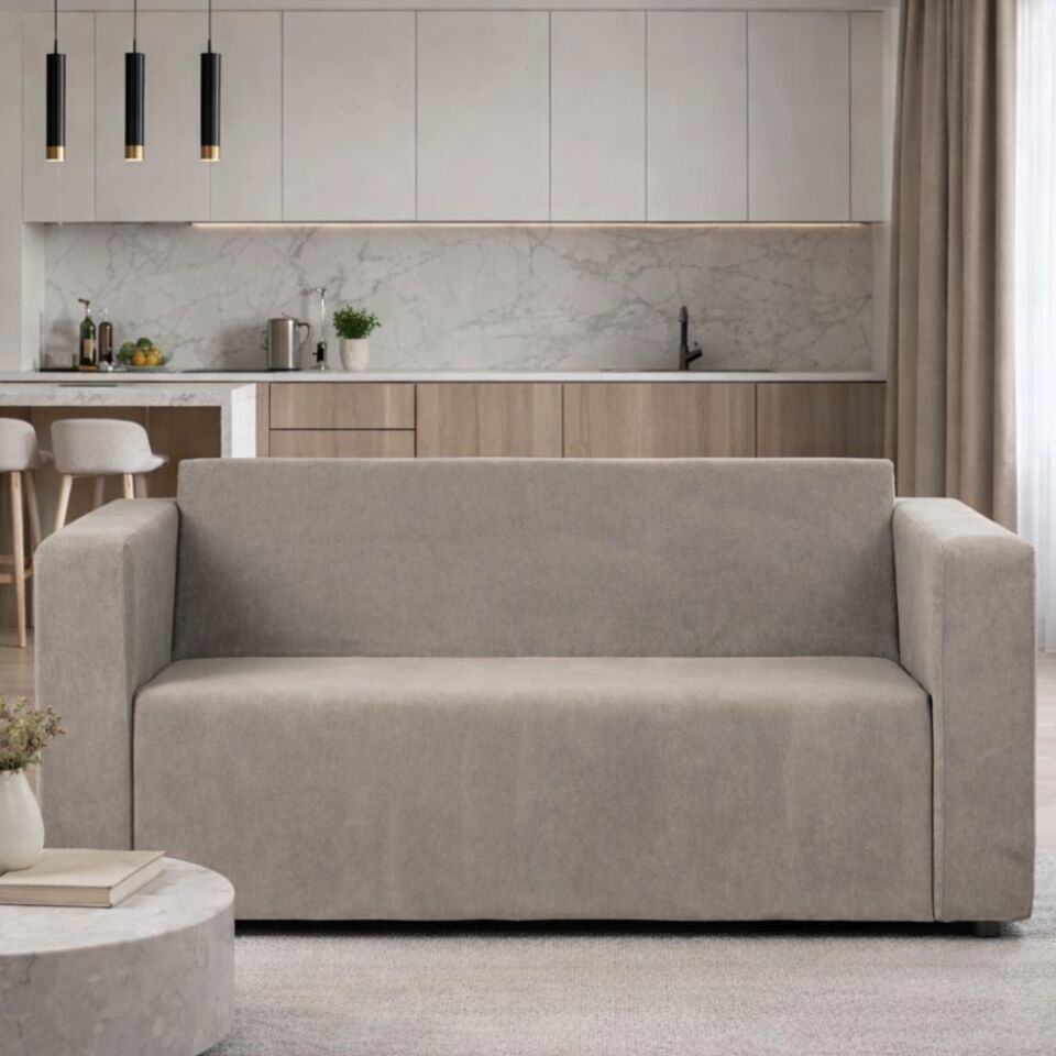 Гамма Бежевый велюр 77401059 - фото 1