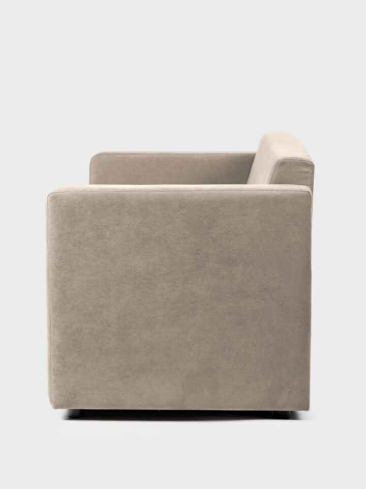 Гамма Бежевый велюр 77401059 - миниатюра 4