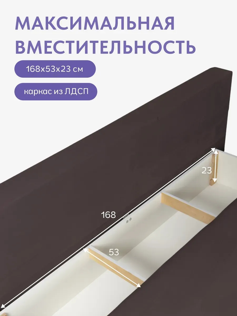 Манчестер кофейный велюр 77401092 - миниатюра 7