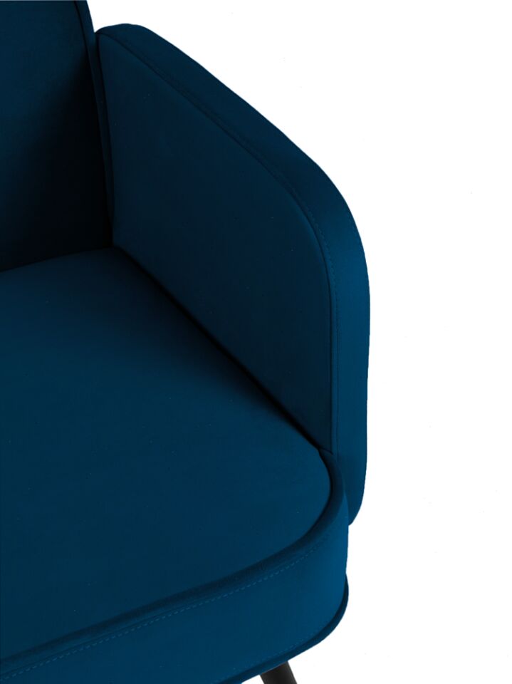 Биск синий велюр 77401098 - миниатюра 3