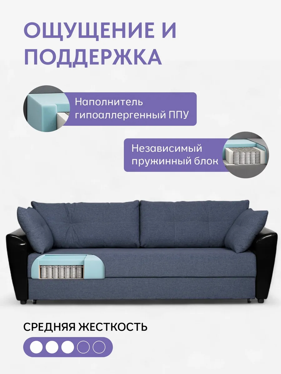 Мюнхен синий рогожка 80327302 - миниатюра 5