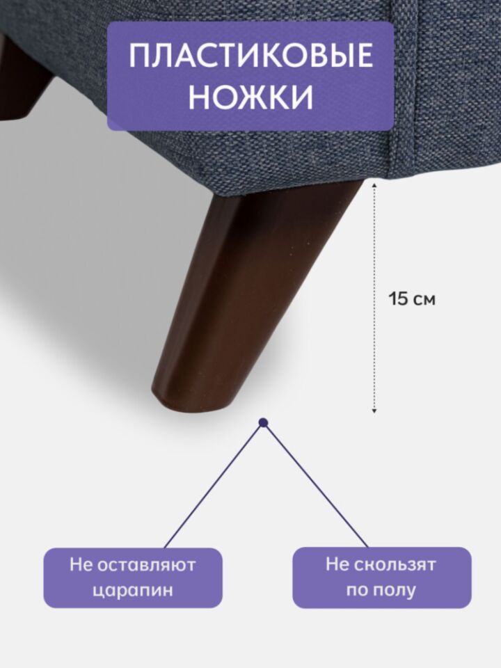 Оксфорд Оксфорд синий рогожка 70300656 - миниатюра 7