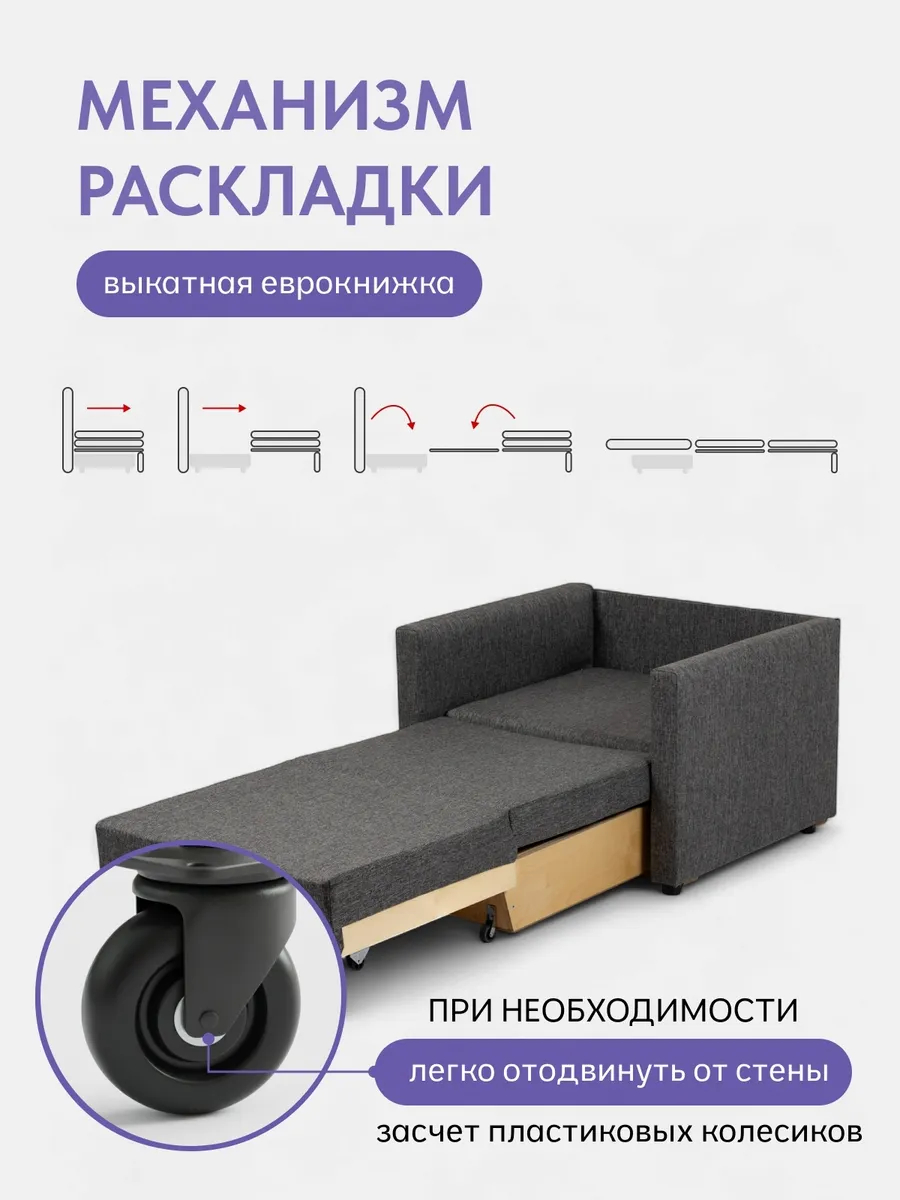 Виктория 750 мм серая рогожка 77400139 - миниатюра 3